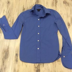 Victoria Secret Moda International Blue Blouse