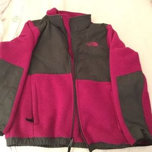 Girl's Purple North Face Fleece