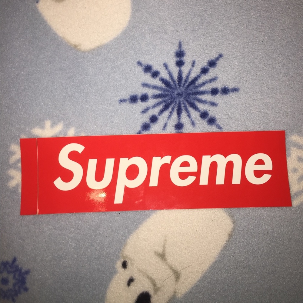 Supreme sticker