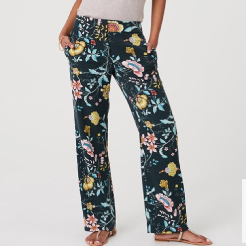 NWOT Loft Vine Fluid Trousers