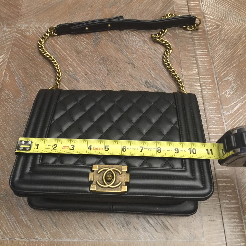 Additional measurement photos of inspired bag