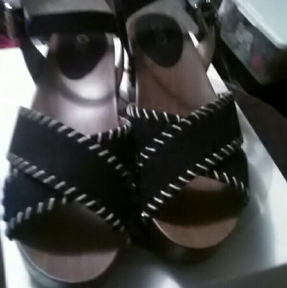 Black sandals