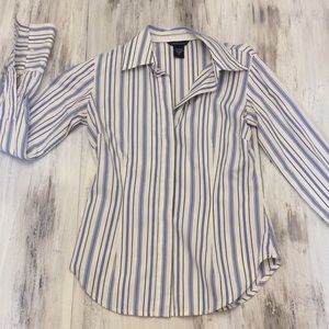Victoria Secret Moda International Striped Blouse