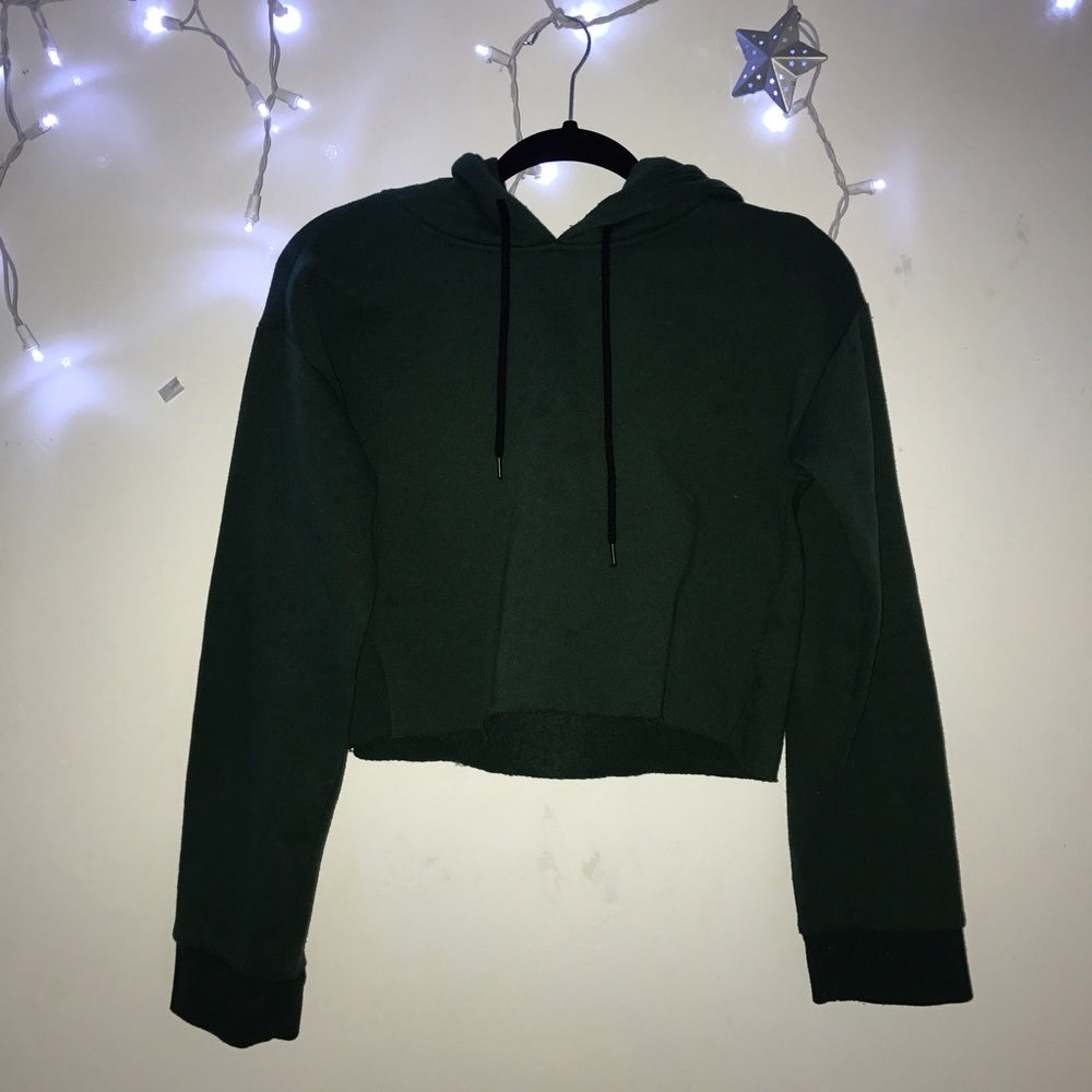 FOREVER 21 cropped hoodie