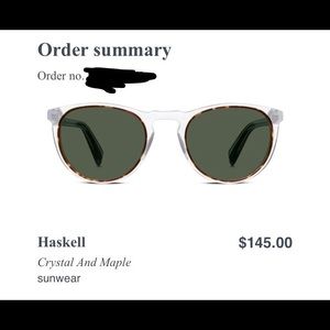 Warby Parker Haskell Sunglasses
