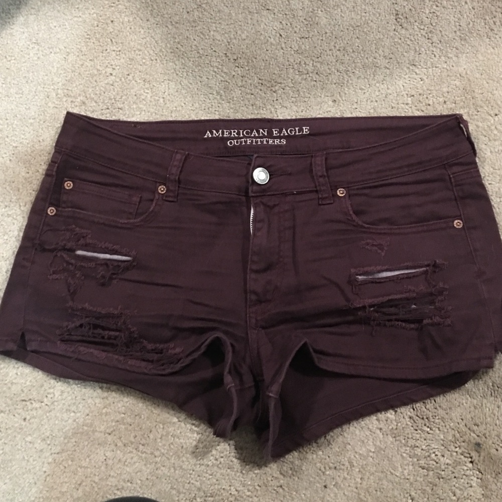 American eagle shortie shorts. size 14