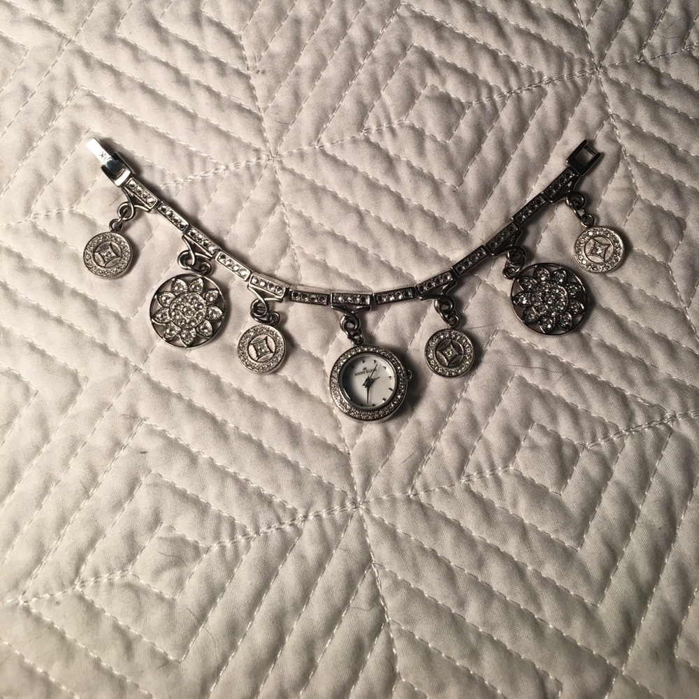 Anne Klein charm watch