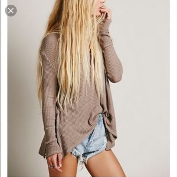 Free People Sweaters - Free people Malibu Thermal Pullover Size S