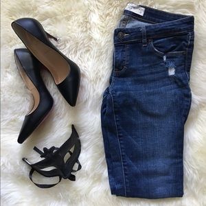 Abercrombie &a Fitch Dark Denim Skinny Jeans