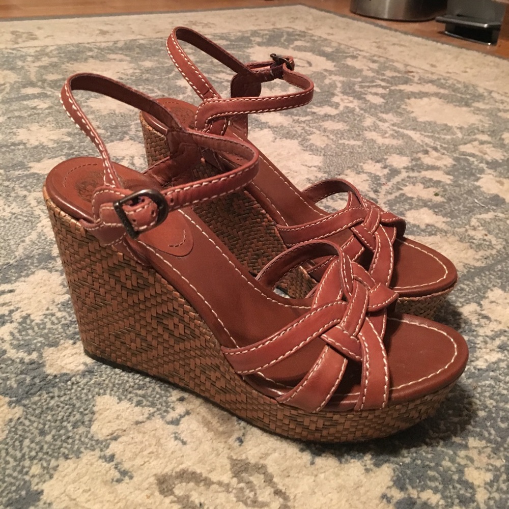 Vince Camuto Wedge Wick Heels 8.5