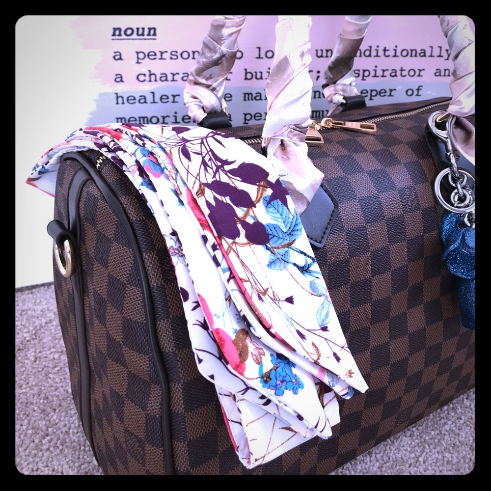 New pair of Twilly Twillies Floral Print Scarf