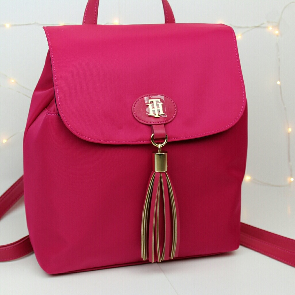 NWT Tommy Hilfiger Pink BackPack