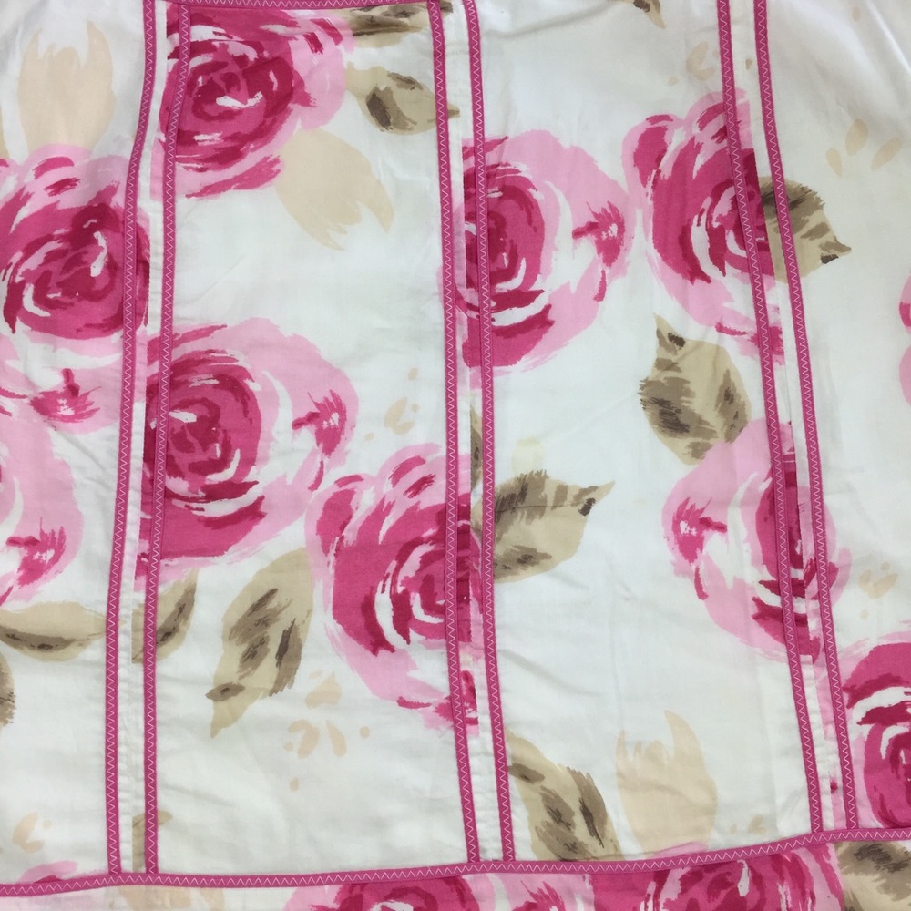 Ann Taylor Loft Pink Rose Skirt Size 10 - Picture 2 of 6