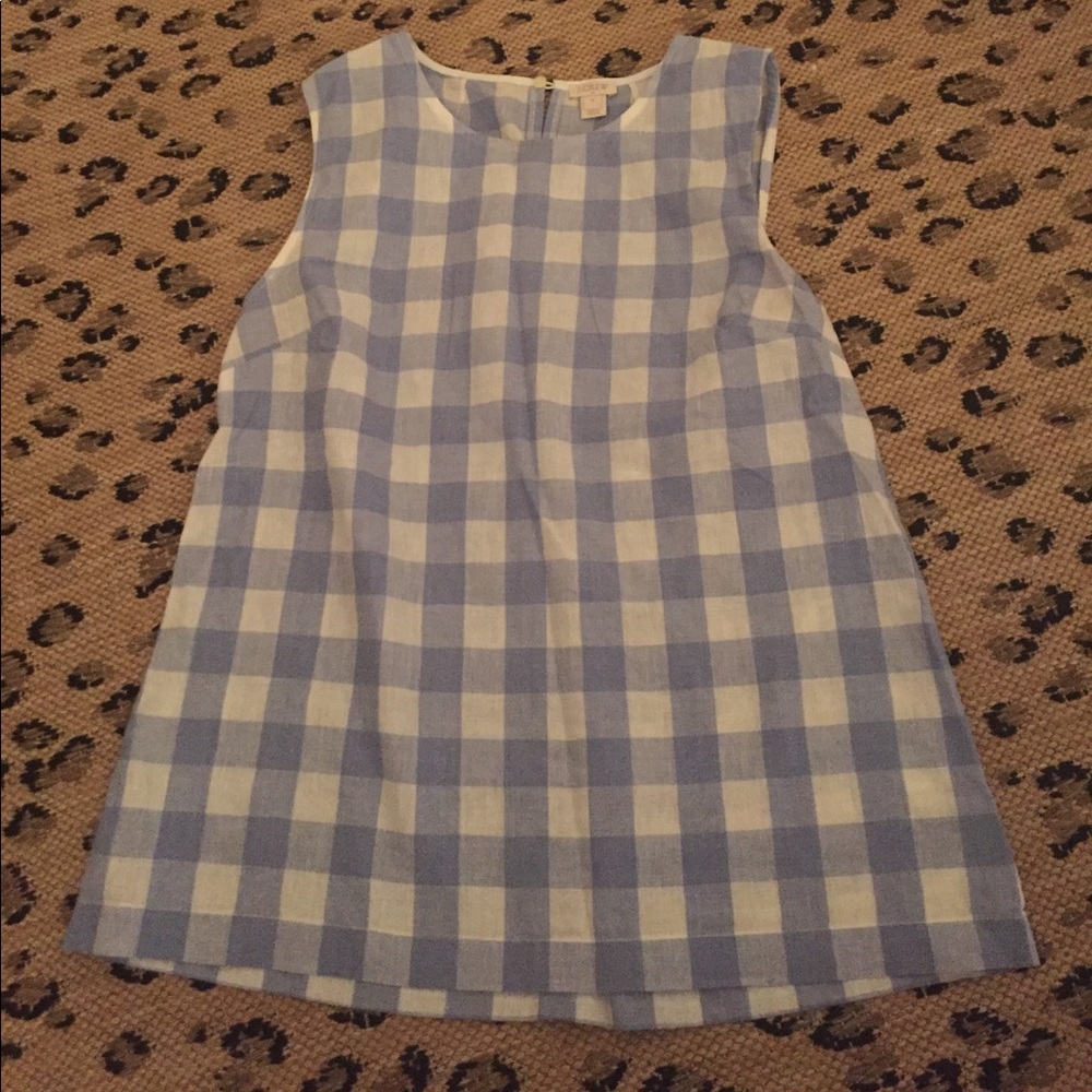 J. Crew Gingham Top