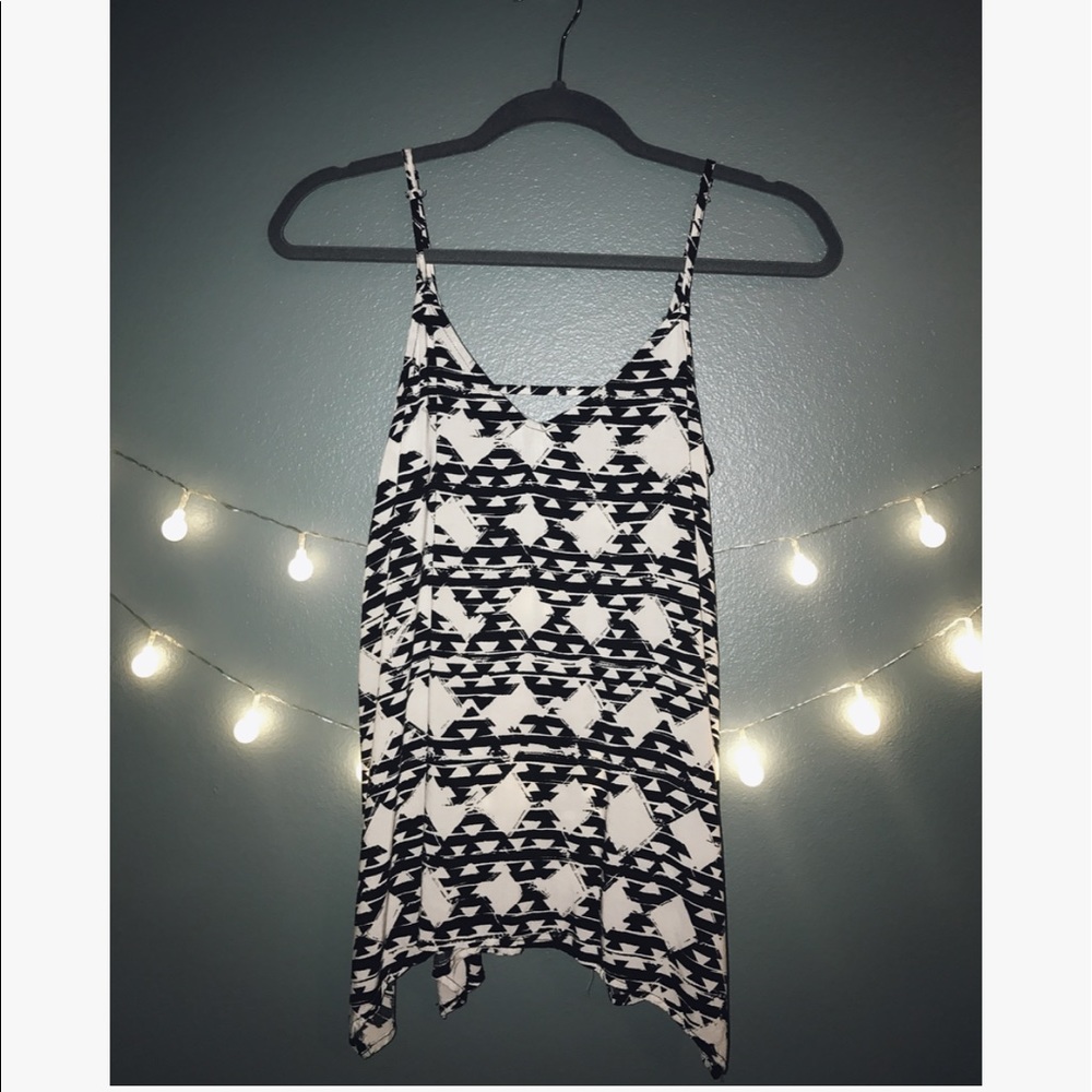 Tribal print tank top
