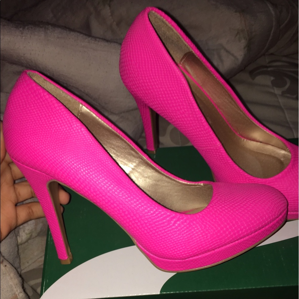Barbie Pink Closed Toe Pumps