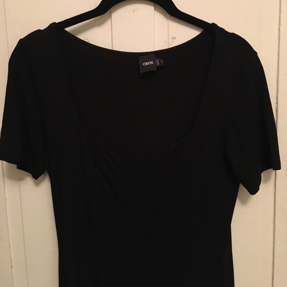 ASOS black dress