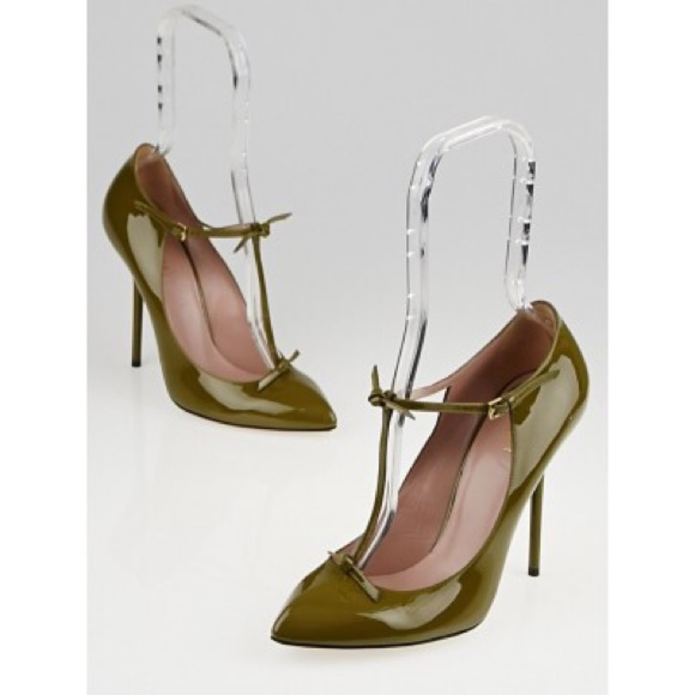 Gucci T Strap pumps