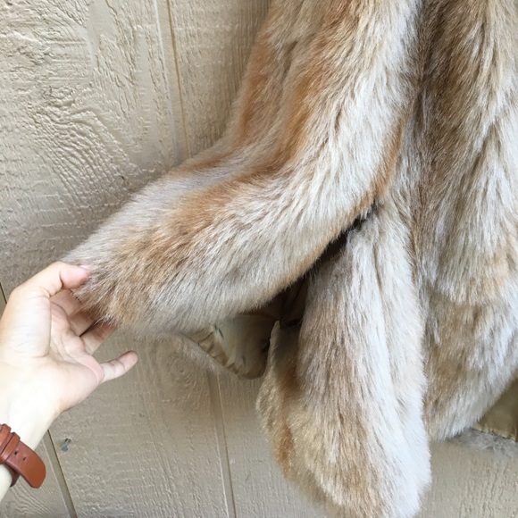 Faux fur cover/coat/half jacket - Picture 2 of 4