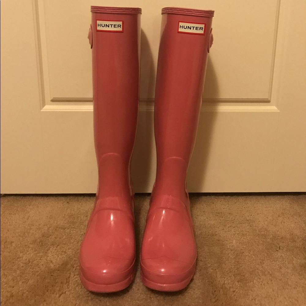 Bubblegum Pink Original Tall Hunter Rainboots
