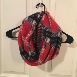 Fun patterned infinity scarf!