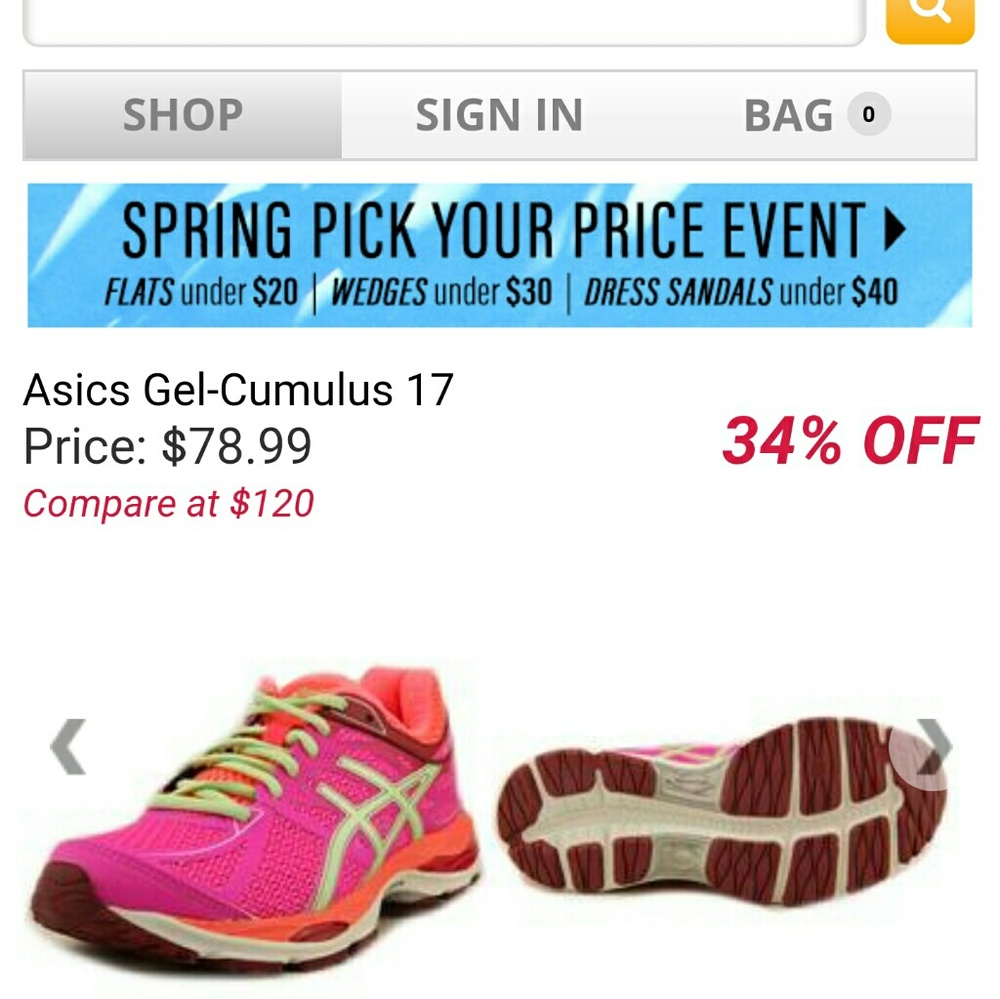 ASICS Gel Cumulus 17 running shoe ladies