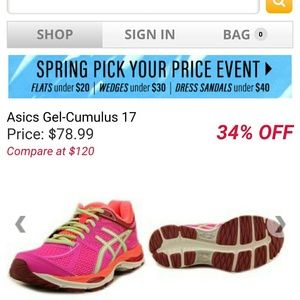 ASICS Gel Cumulus 17 running shoe ladies