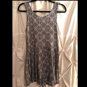 Patterned Romper