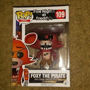 Foxy FnaF rare pop vinyl figure