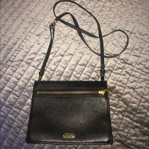 Black and gold Kate Spade Saturday purse