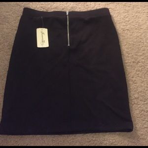 BRAND NEW Black Forever 21 Miniskirt