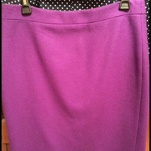 J. Crew Factory Wool Pencil Skirt