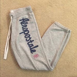 Grey Aeropostale sweatpants