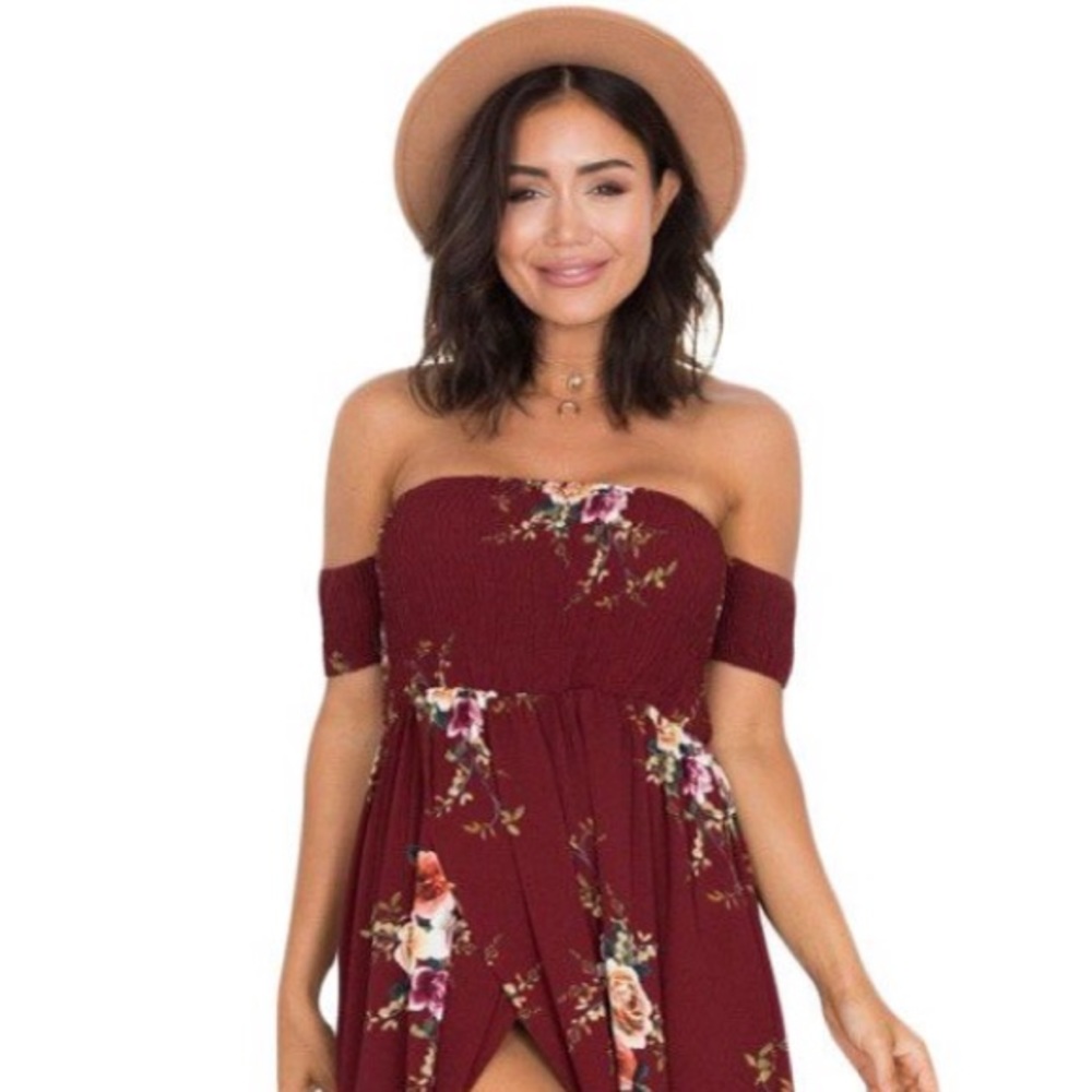 👆👆Off Shoulder Maxi Dress👆👆