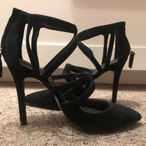 Zara black heels