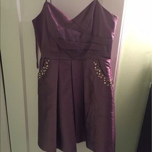 Purple Party Dress