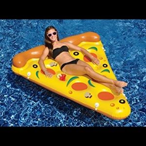 Giant Inflatable Swim Pool Pizza Slice Float Raft