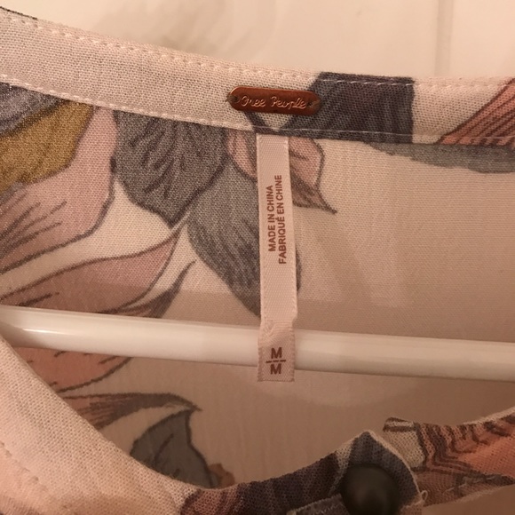 Free People Tree Swing Tunic in Pearl Combination - Picture 5 of 5