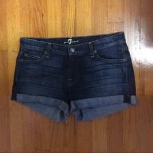 7 for all mankind shorts 28