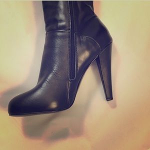 Colin Stuart for Victoria's Secret Black Boots