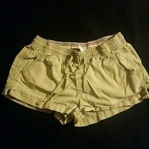 Khaki shorts size S 3/5. Juniors No Boundaries