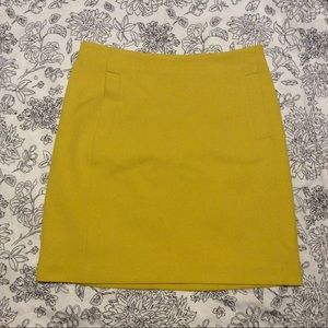 Yellow Banana Republic Skirt