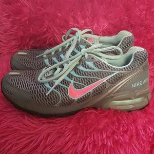 Mint Pink & Grey Nike's . Whats not to LOVE!?!