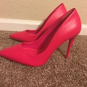 Aldo pink heels