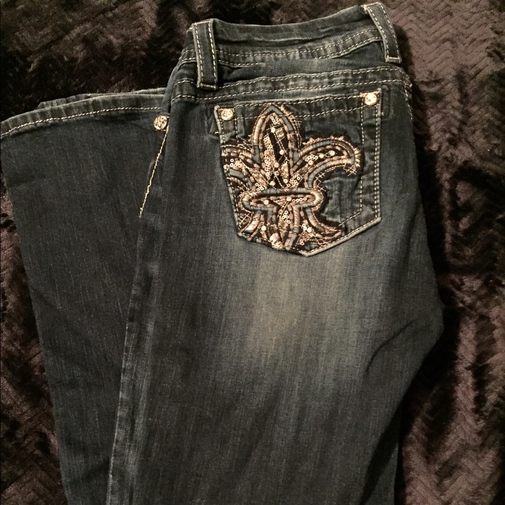 Like New Miss me jeans