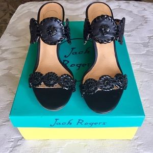 🌸SALE Jack Rogers Luccia Leather Wedge Sandal