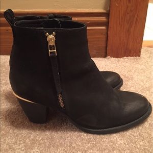 Steve Madden Black Booties.