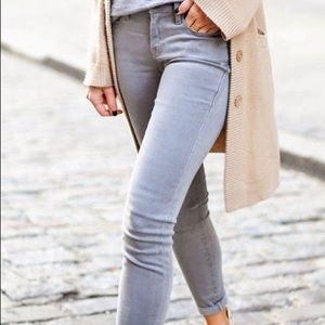 Forever 21 Grey Skinny Jeans
