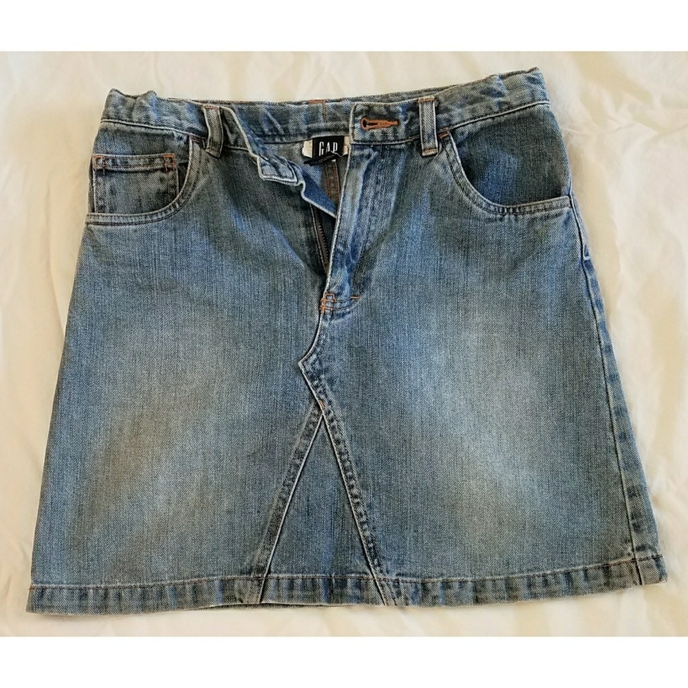 XS Gap denim skirt