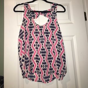 Gorgeous Tribal Print Tank Top